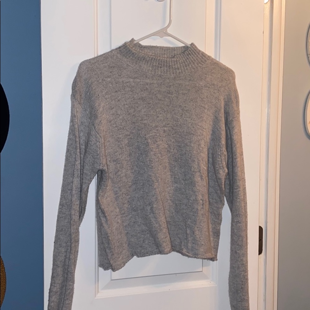 Mock neck sweater